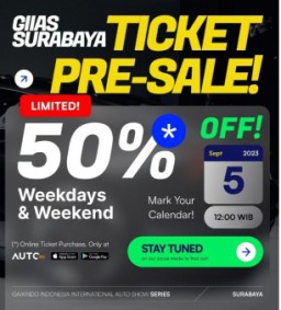 GIIAS Surabaya Kembali Hadir 20-24 September 2023