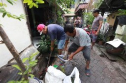 Surabaya Bergerak Serentak Dilaksanakan di Wilayah Perkampungan