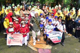 Bangun Karakter Anak Usia Dini Pemkot Surabaya Gelar Karnaval