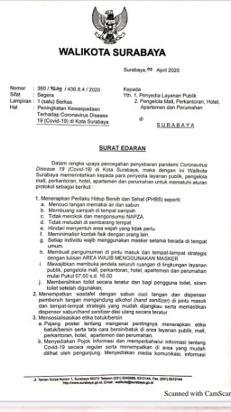 Wali Kota Risma Kembali Keluarkan Surat Edaran Protokol untuk Perhotelan hi