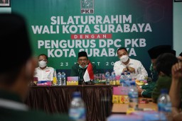 Wali Kota dan Wakil Wali Kota Surabaya Silaturrahmi ke Sejumlah Partai Poli