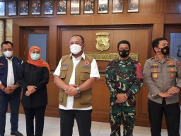 Penanganan Pandemi di Surabaya Dapat Jempol dari BNPB