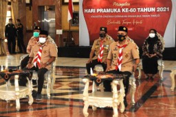 Wawali Armuji Berkomitmen Hadirkan Pramuka di Masyarakat