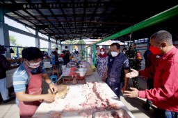 Wakil Wali Kota Surabaya Armuji Kunjungi Pasar Gunung Anyar