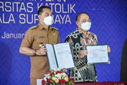 Pemkot Kerjasama UKWMS Siap Latih UMKM Branding Dan Manjemen Keuangan