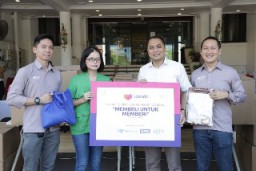 Kado HJKS Ke-730, JCI Bantu 1.000 Paket Sembako dan Alat Ibadah