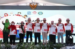 Ribuan Pelajar Surabaya Semarakkan Gebyar Hari Anak Nasional 2022