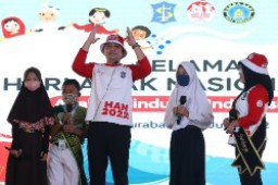 Wali Kota Eri Cahyadi Mendongeng di Gebyar Hari Anak Nasional
