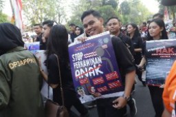 Walikota Eri Kampanye Stop Kekerasan dan Pernikahan Dini di CFD