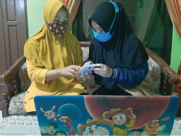 PEMBELAJARAN DARING, MAHASISWA KELOMPOK KKN UMSIDA