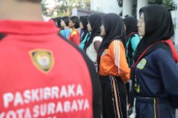 100 Anggota Paskibraka Kota Surabaya 2023 Mulai Pra Pelatihan