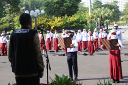 Walikota Kukuhkan 457 Tim Siswa Satgas Sekolah