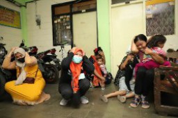 BPBD Surabaya Gelar Simulasi Bencana di Rusun