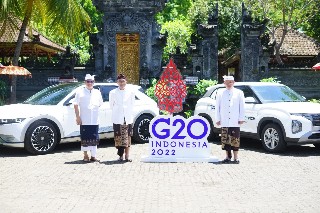 Hyundai Srdiakan Service Booth Selama Perhelatan G20 Summit 2022