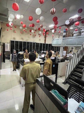 Seliruh ASN dan Non ASN Pemkot Surabaya Wajib Nyanyikan Lagu Nasional