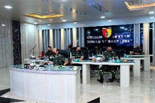Pangdam V/Brawijaya Pimpin Rakor Kesiapan Keberangkatan Dan Kepulangan