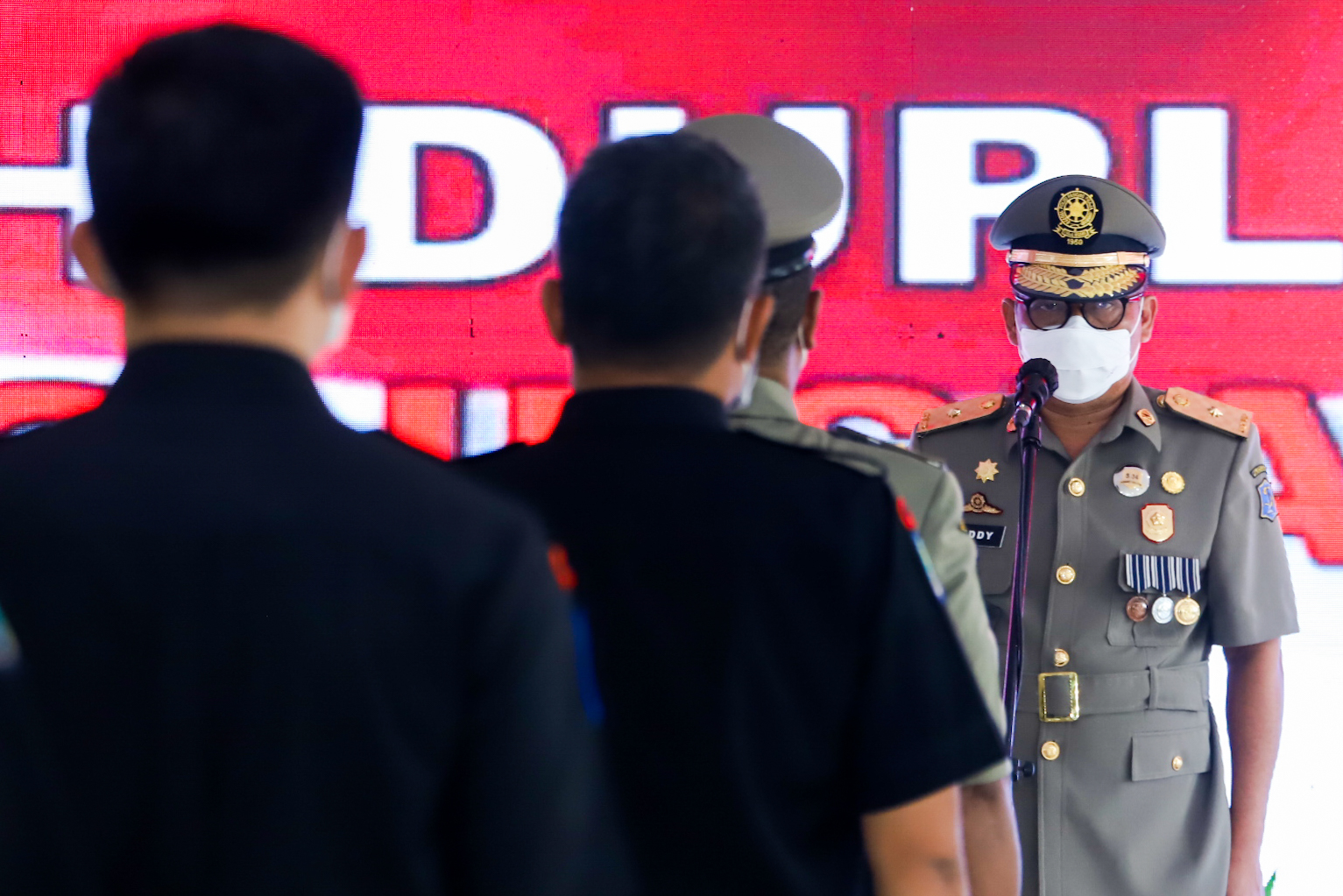 HUT Satpol PP dan Satlinmas Jadi Pijakan dalam Peningkatan Pelayanan Masyar