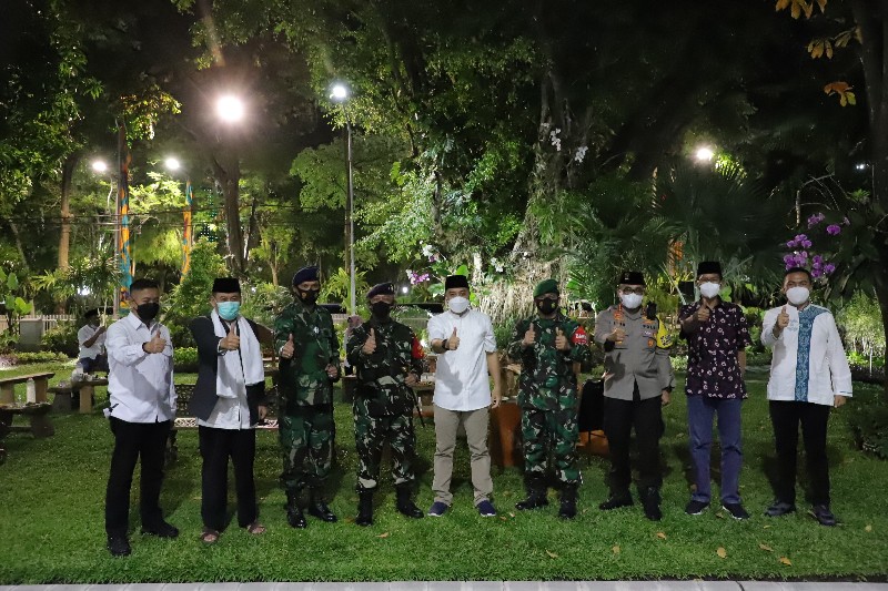 Walikota Eri Bersama Forkopimda Pantau Masjid-Masjid