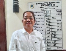 Budi Leksono, Sekretaris Komisi A DPRD Kota Surabaya. /Foto: Amar
