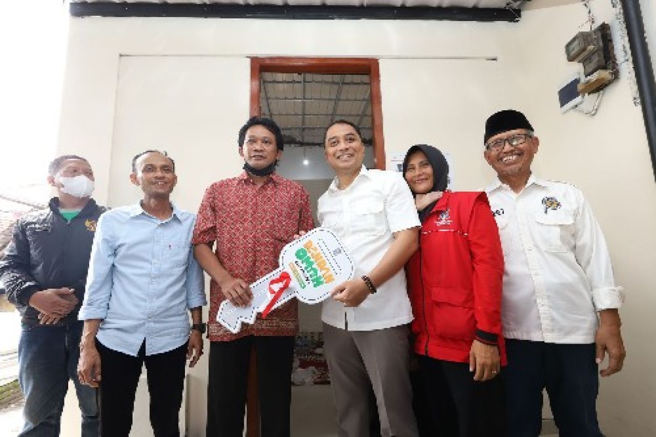 Sepanjang 2023, Realisasi Program Dandan Omah Surabaya Lebihi Target hingga Tembus 3.909 Unit