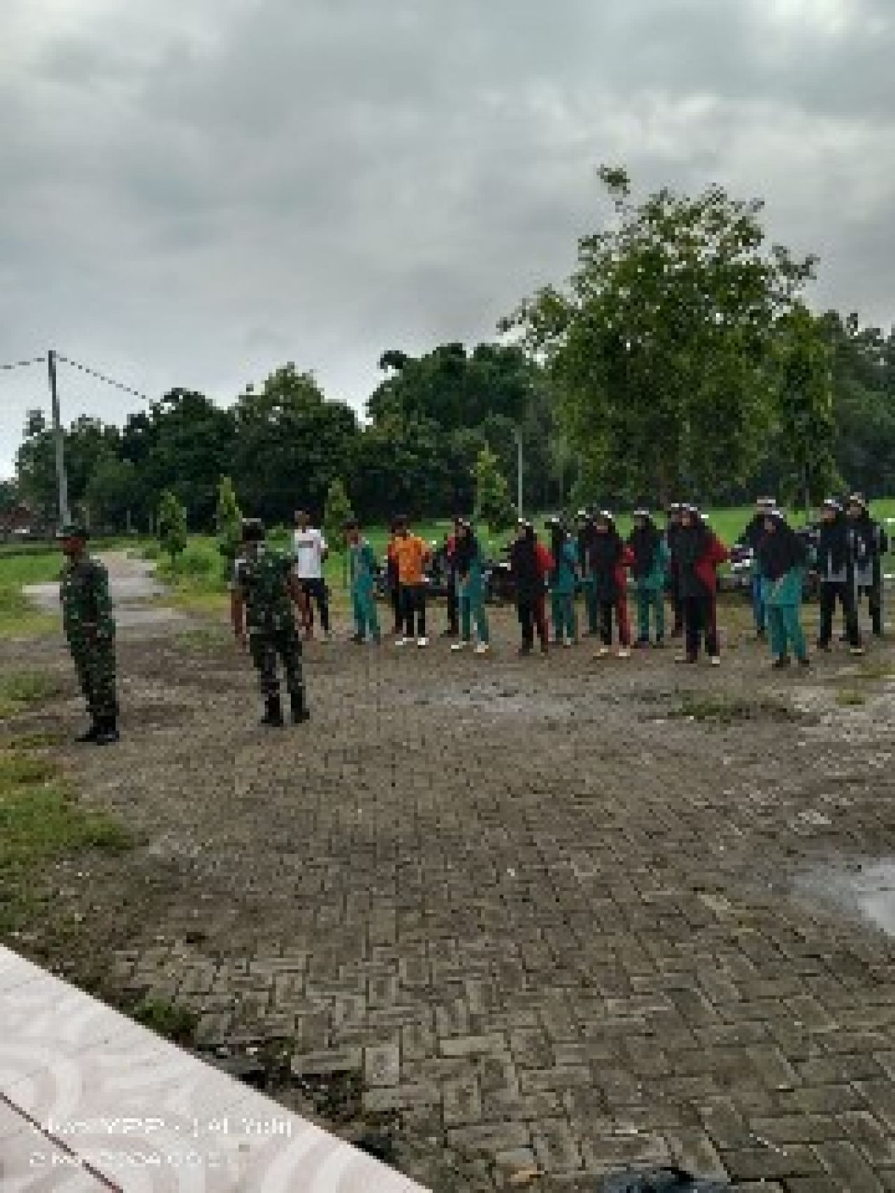 Koramil 0829-09/Blega Beri Pembekalan Dan Pelatihan Pertama (DIKLATAMA II ) DKC CBP KKP Blega