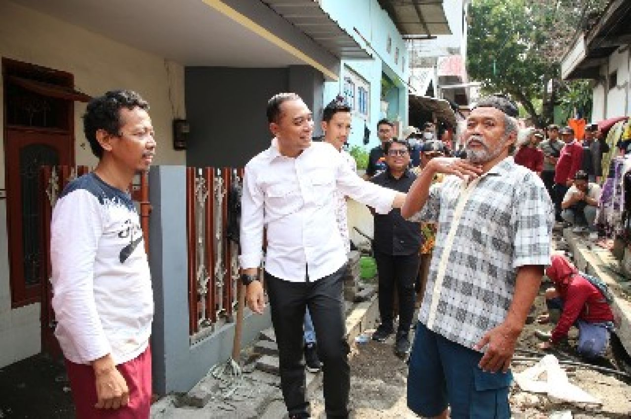 Antisipasi Banjir, Wali Kota Eri Cahyadi Buka Dam-Hentikan Sementara Proyek Saluran Dukuh Kupang