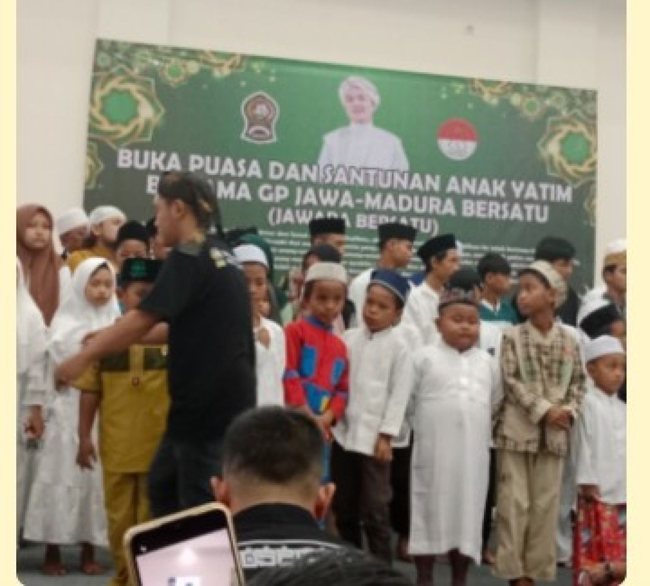 GP Jawara Bersatu Gelar Santunan Yatim Piatu di Museum NU Surabaya