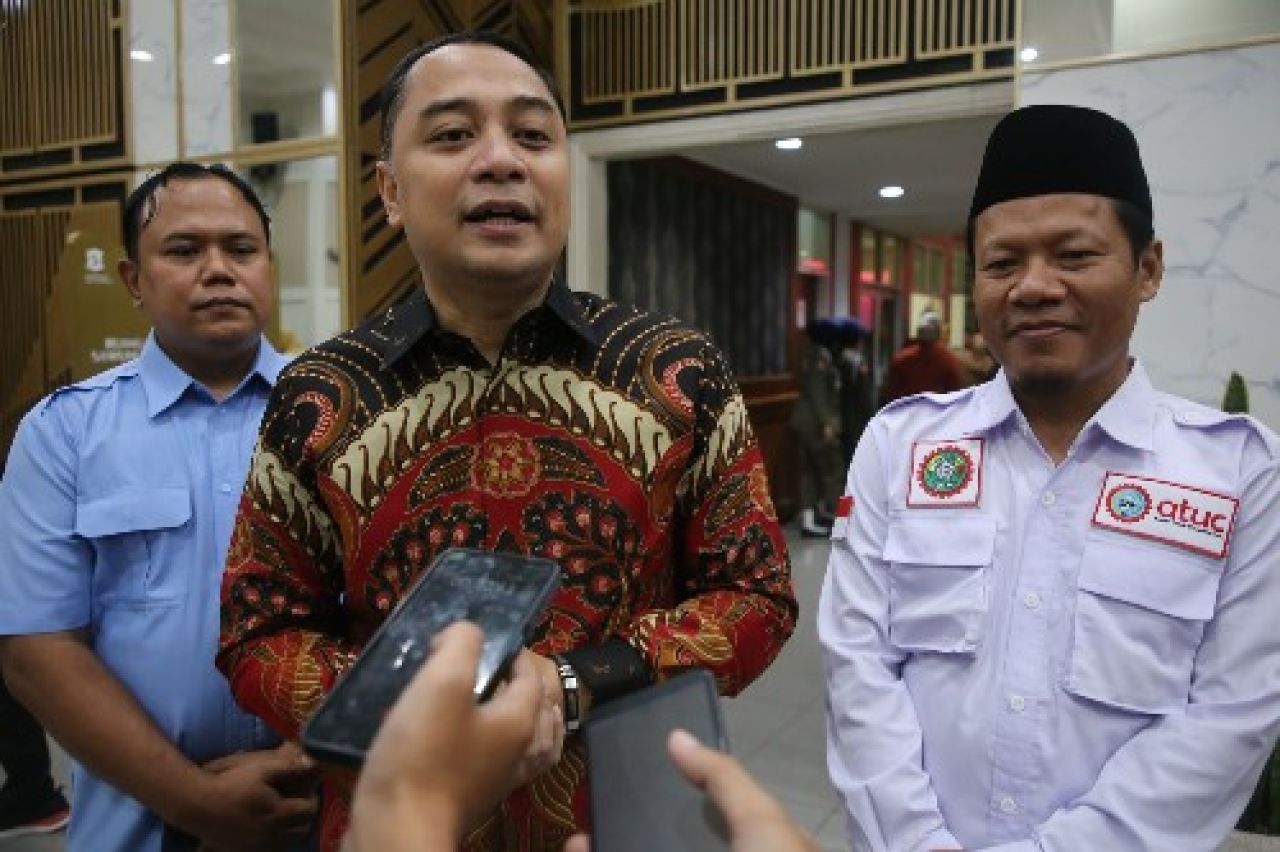 Wali Kota Eri Cahyadi Bersama SPSI Jalin Kolaborasi Wujudkan Kesejahteraan Pekerja Surabaya