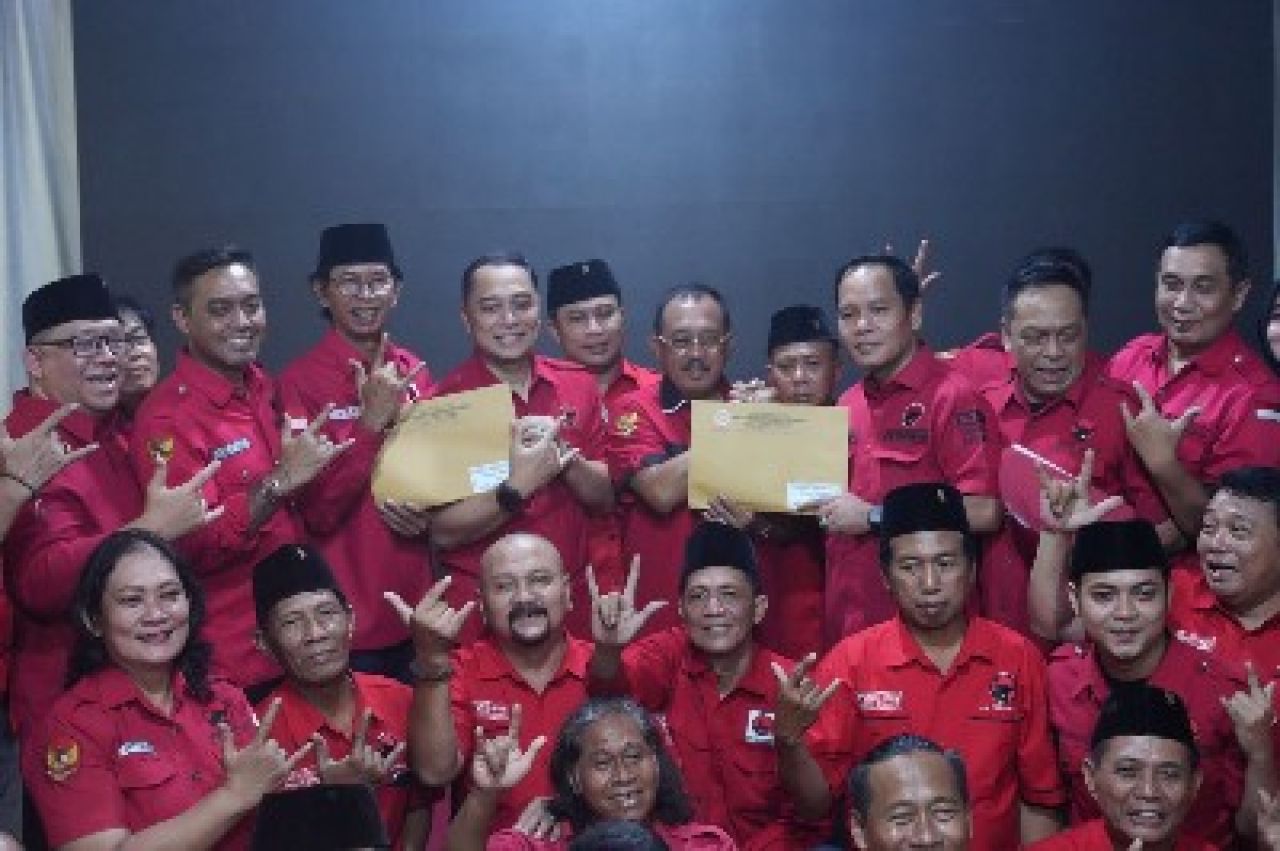 Eri Cahyadi-Armuji Daftar 2 Mei, PDIP Surabaya: Jaga Keberlanjutan Pembangunan