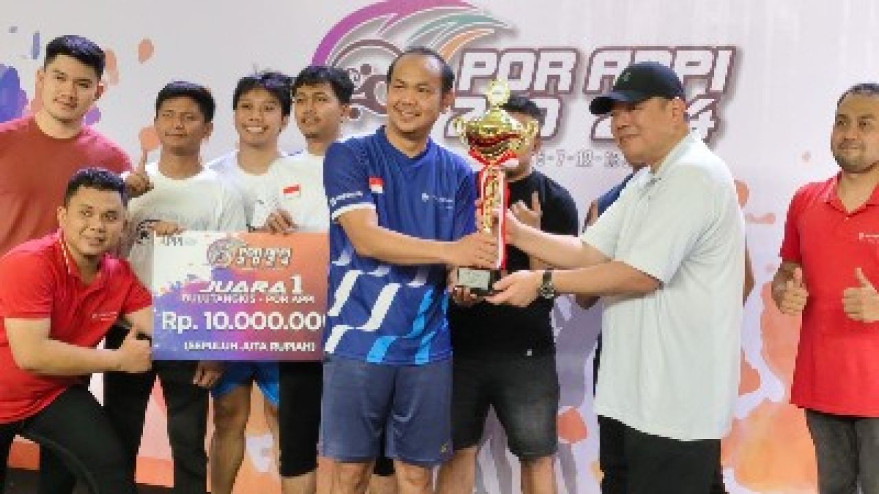 FIFGROUP Raih Juara 1 di cabang olah raga Bulutangkis dalam gelaran Pekan Olahraga Asosiasi Perusahaan Pembiayaan Indonesia (POR APPI) 2024. (Tim)