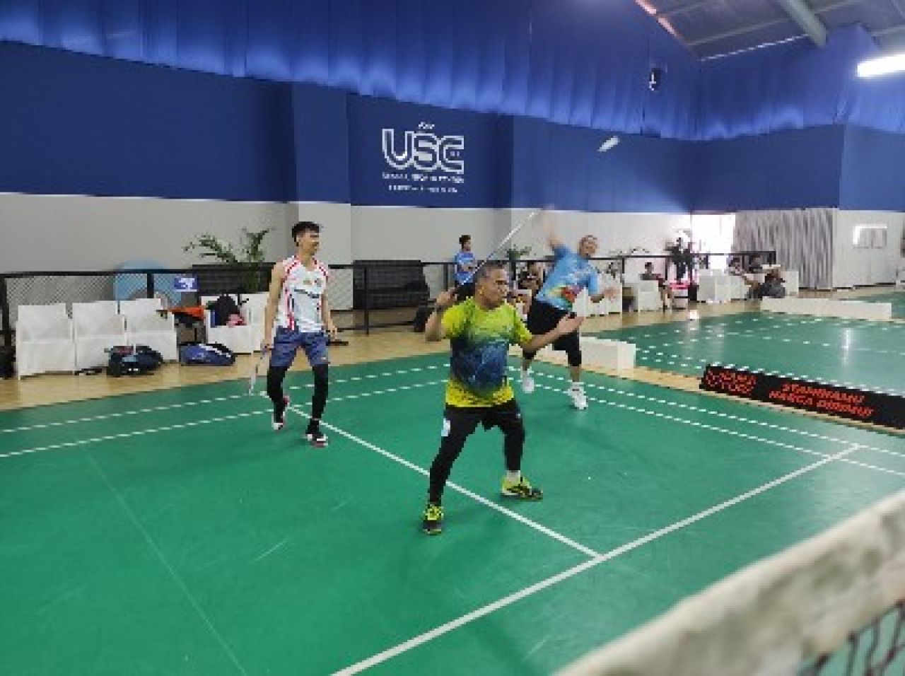 Training Center Cabor Bulu Tangkis SIWO PWI Jatim di Malang. (Tim)