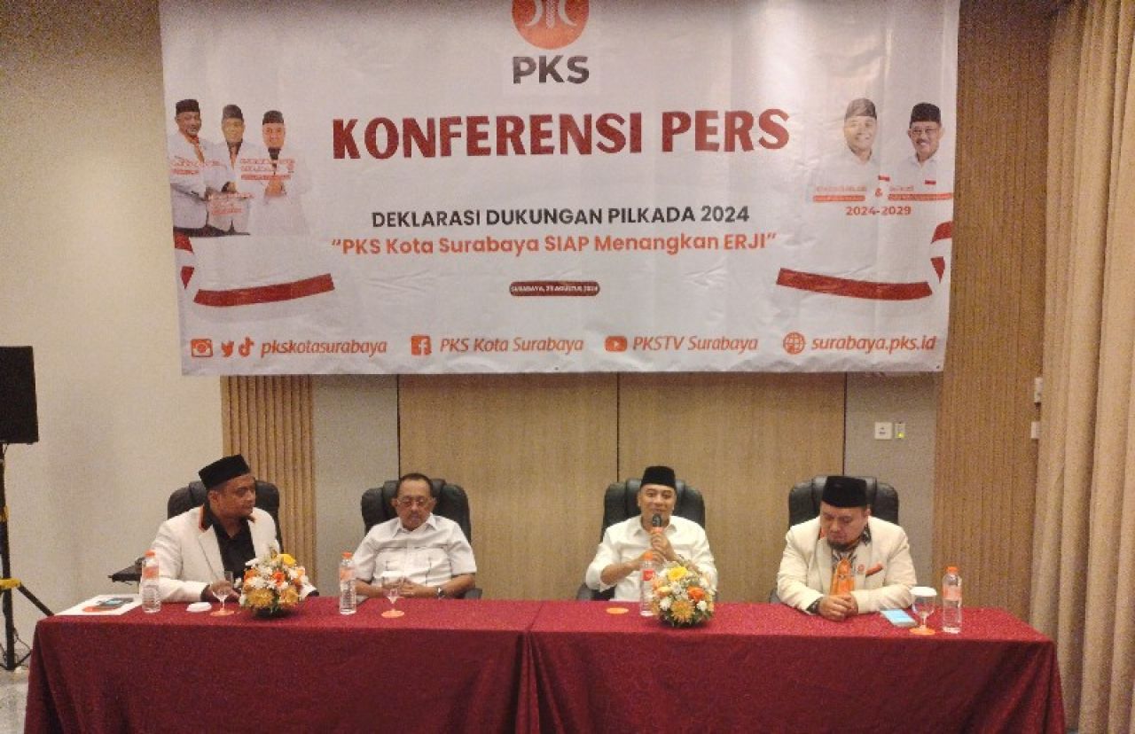 PKS Resmi Usung Eri-Armuji di Pilkada Serentak Kota Surabaya 2024