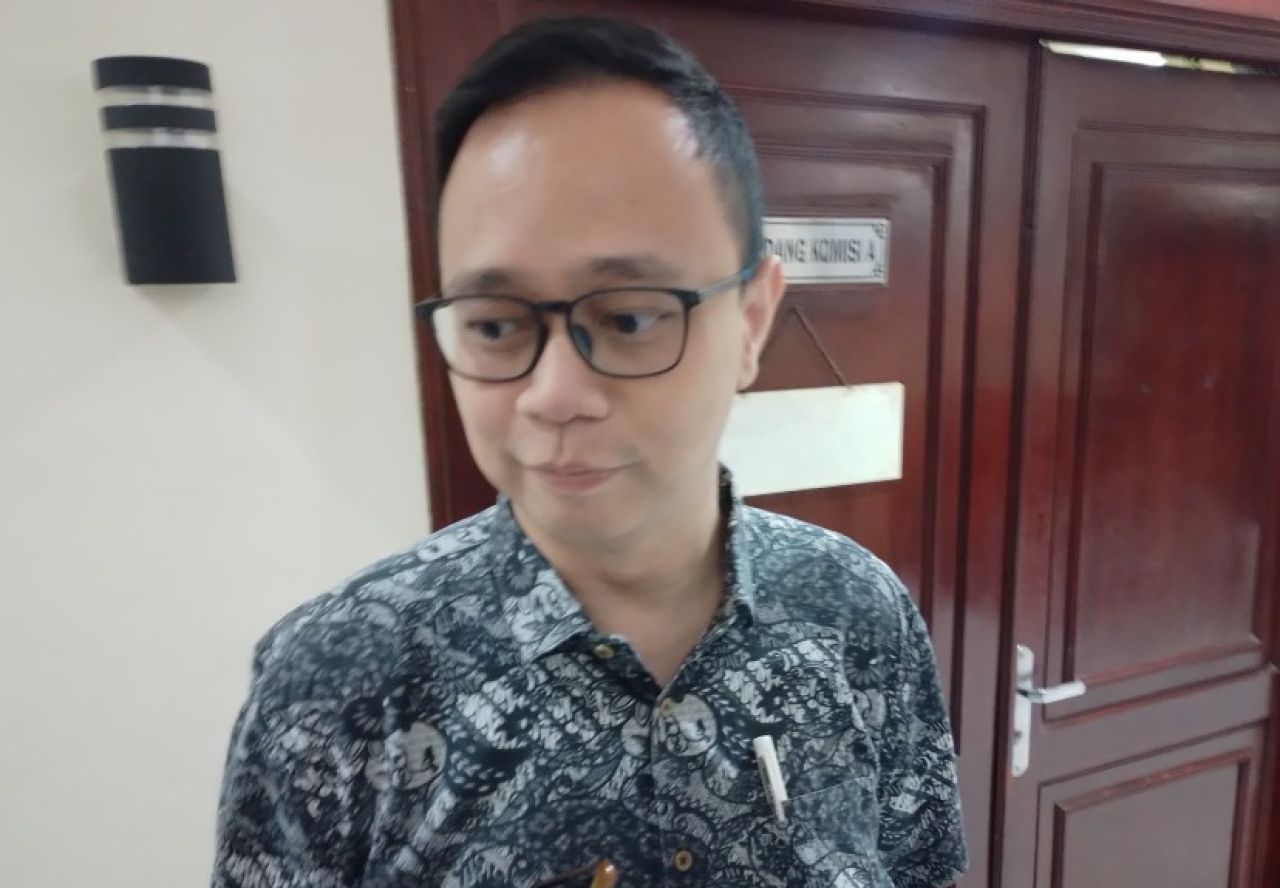 Josiah Michael, Anggota Komisi C dari Fraksi PSI. /Foto: Amar