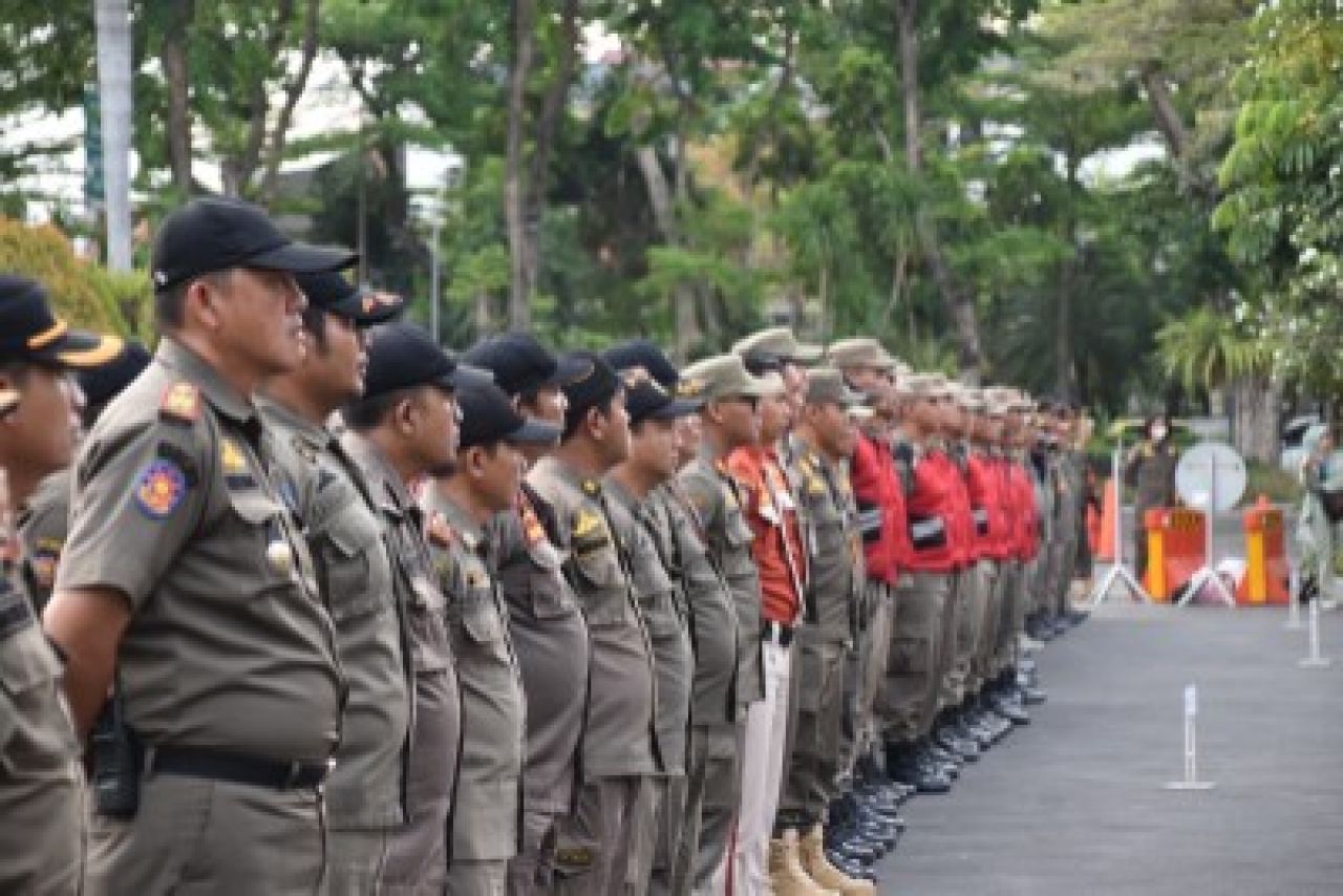 Patroli Asuhan Rembulan Saypol PP Surabaya Antisipasi Pengemis Mus