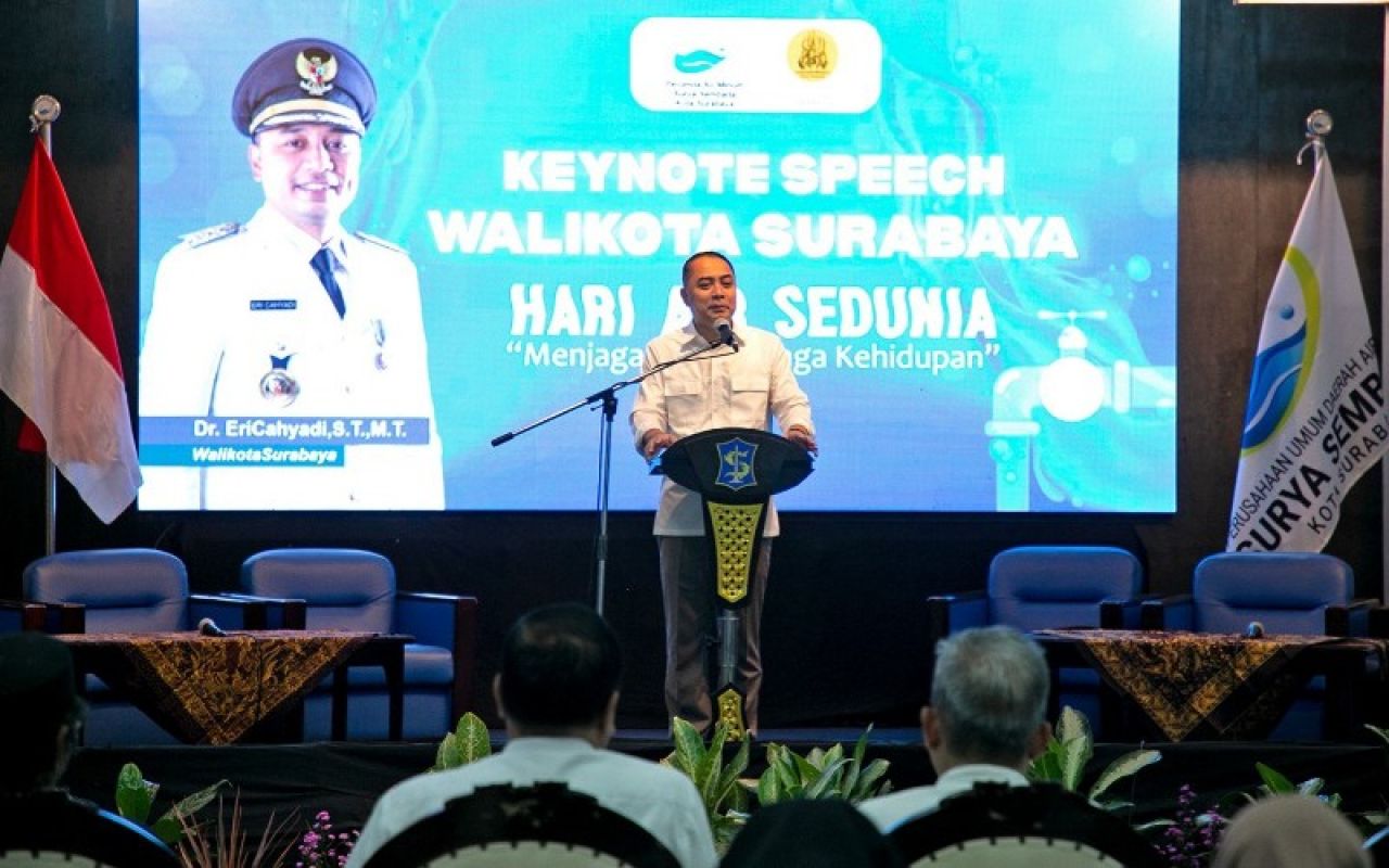 Walikota Eri Cahyadi. (Kominfo Surabaya)