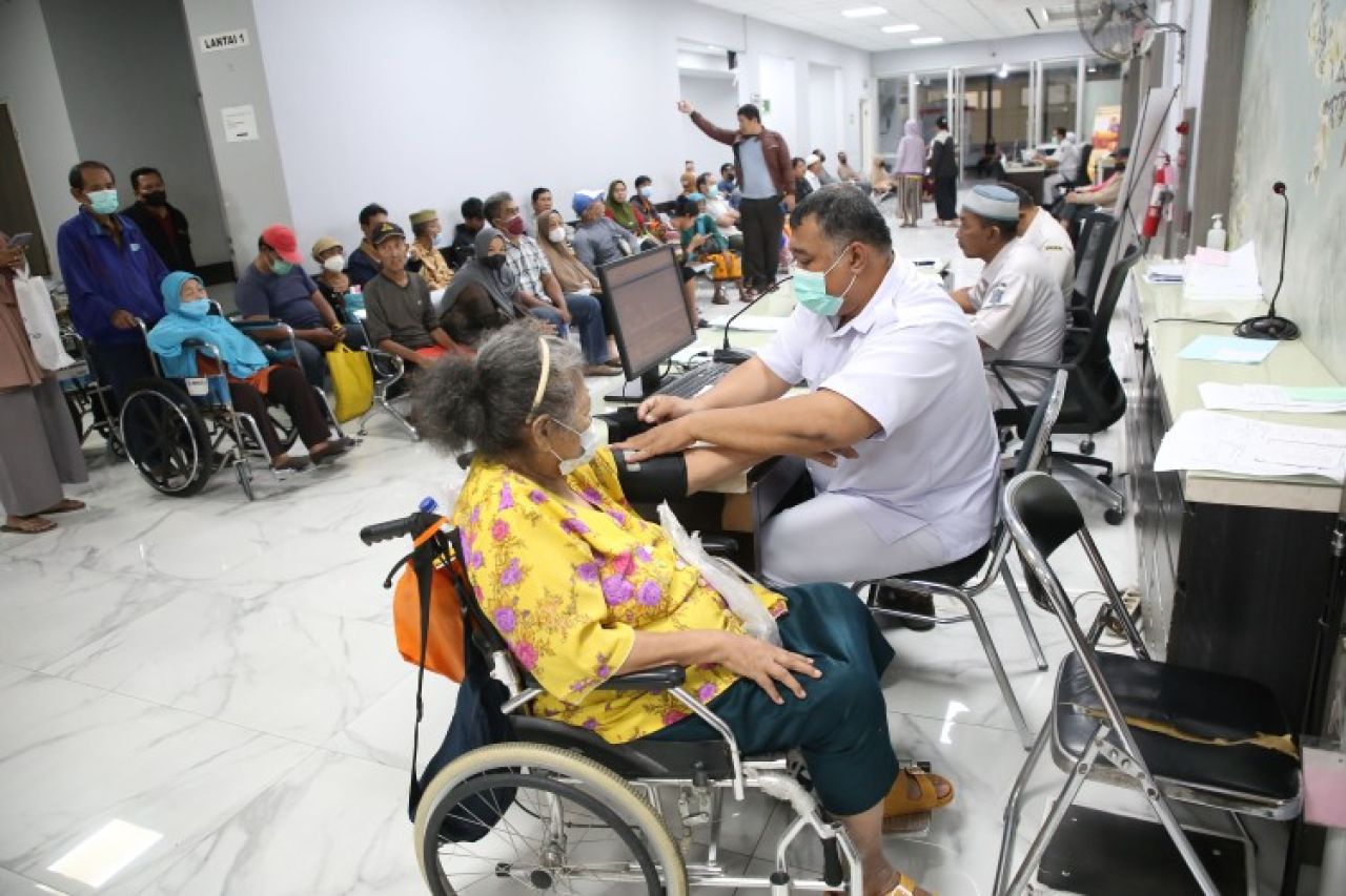 BPJS eros di RS Soewandhie. (Kominfo Surabaya)