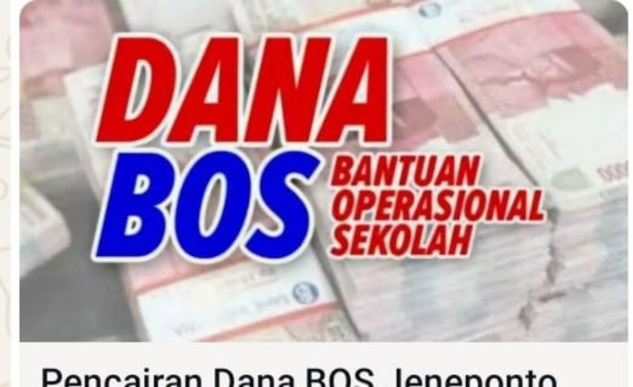 Kepala sekolah dan bendahara sangat kesulitan dengan adanya CMS Cairkan Dana Bos
