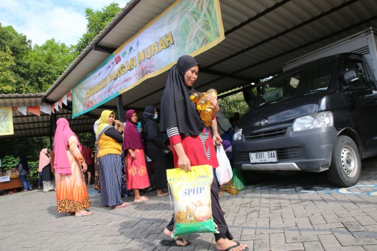Pemkot Surabaya jaga stabilitas harga pangan jelang Idul Fitri 2025. (Kominfo Surabaya)