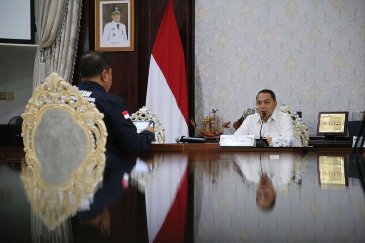 Walikota Eri Cahyadi. (Kominfo surabaya)