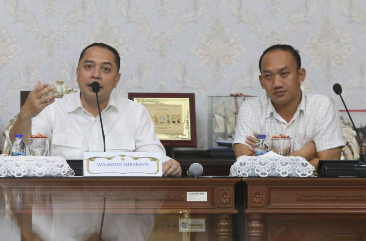 Walikota Eri Cahyadi. (Kominfo Surabaya)
