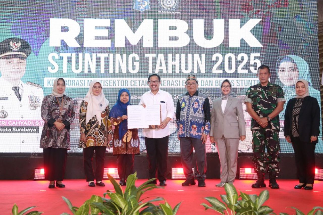 Pemkot Surabaya Gelar rembuk Stunting. (Mar)