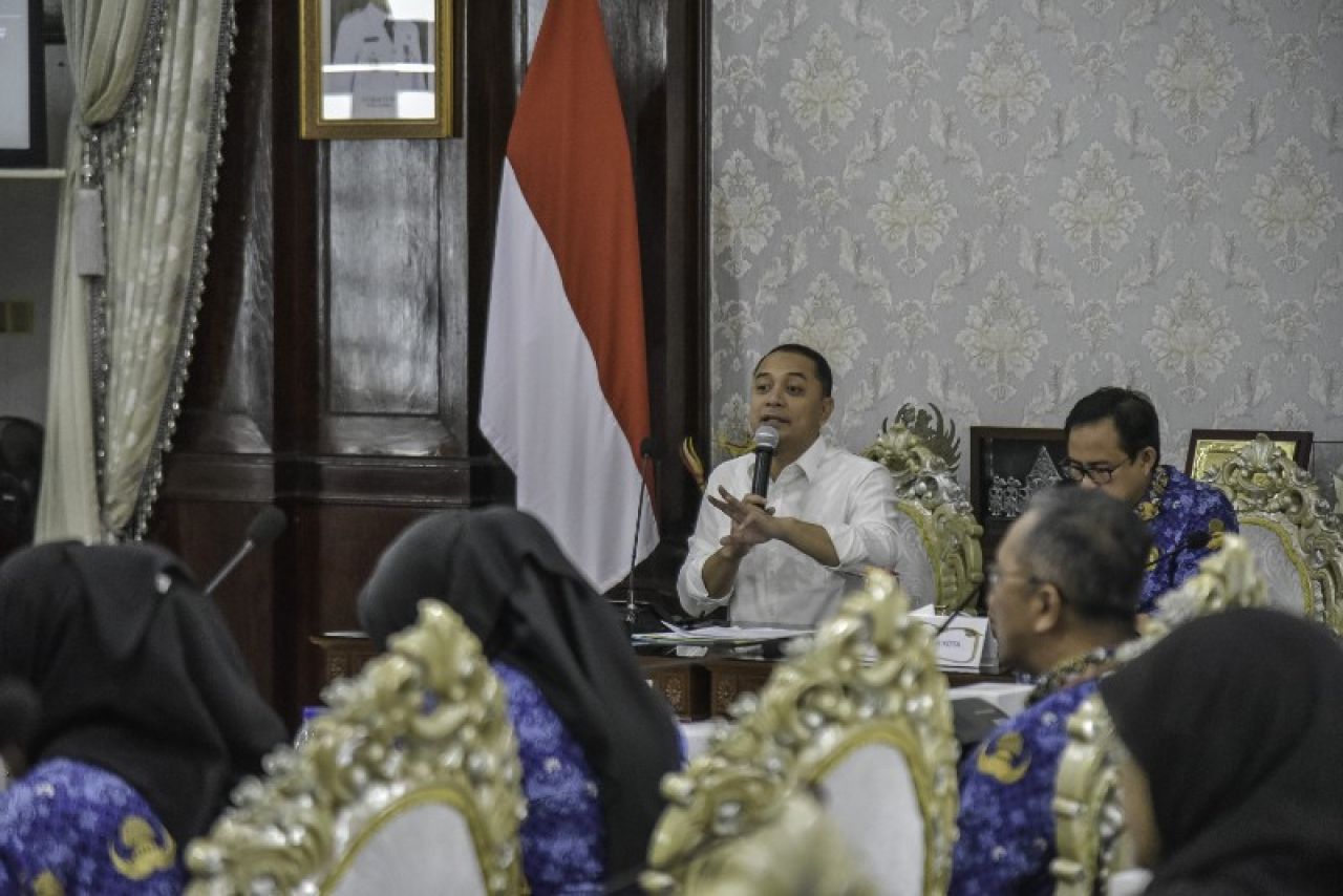 Walikota Eri Cahyadi. (Kominfo Surabaya)