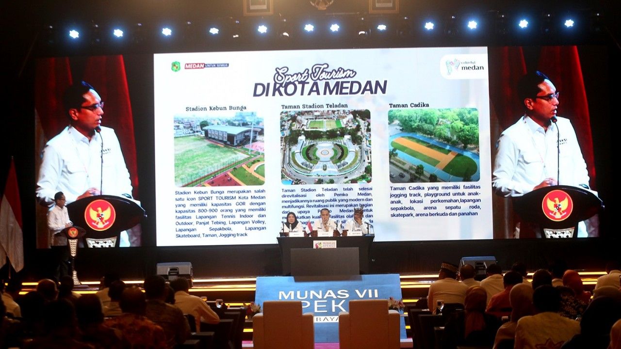 Rapst Pleno putuskan Rakernas APEKSI VIII di Kota Medan. (Mar) 20