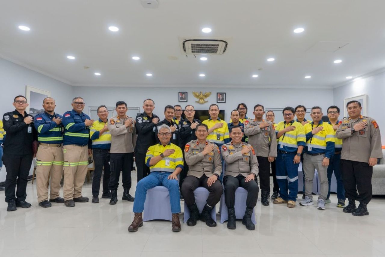 Ditpamobvit Korsabhara Lakukan Wasdal Sispamobvitnas ke PT Amman Mineral Nusa Tenggara