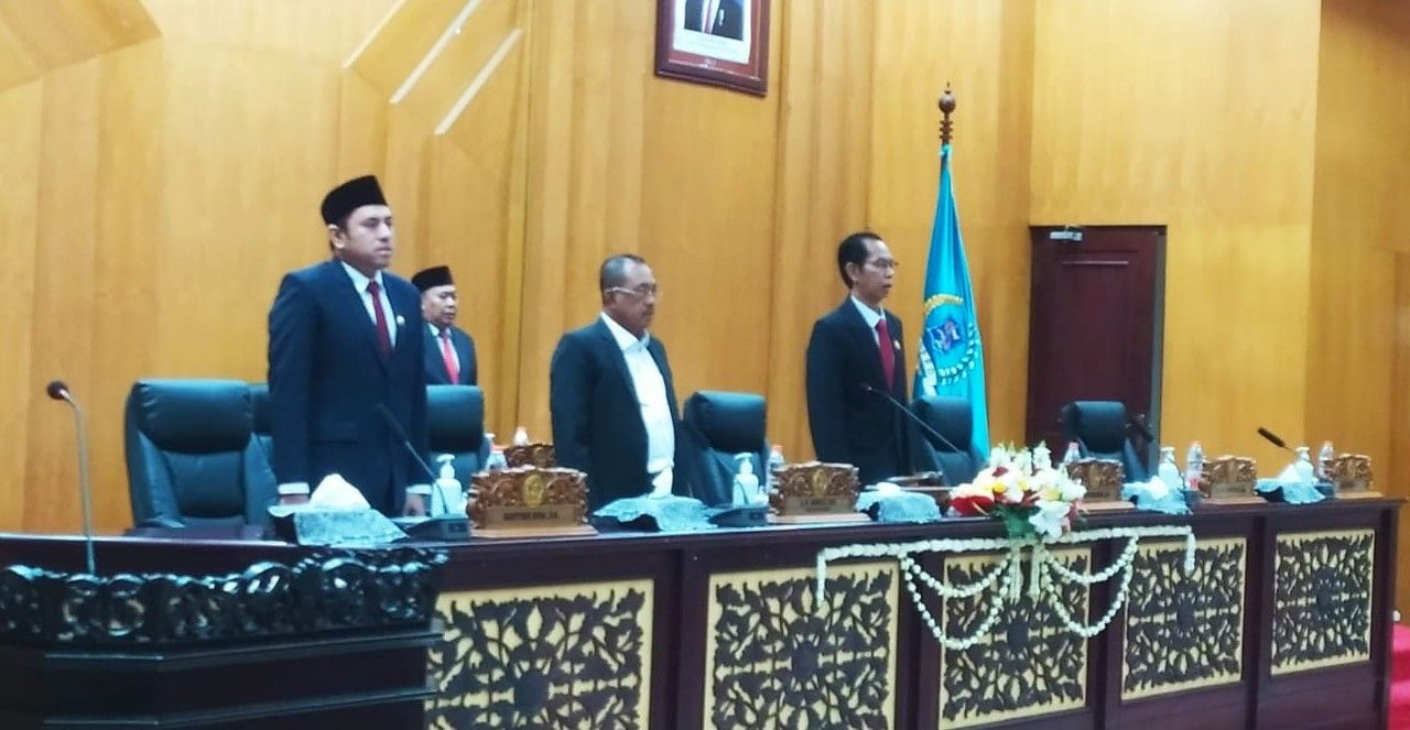 Sidang paripurna DPRD Kota Surabaya. (Tim)