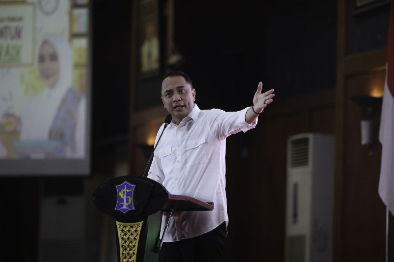 Walikota Eri Cahyadi. (Kominfo Surabaya)