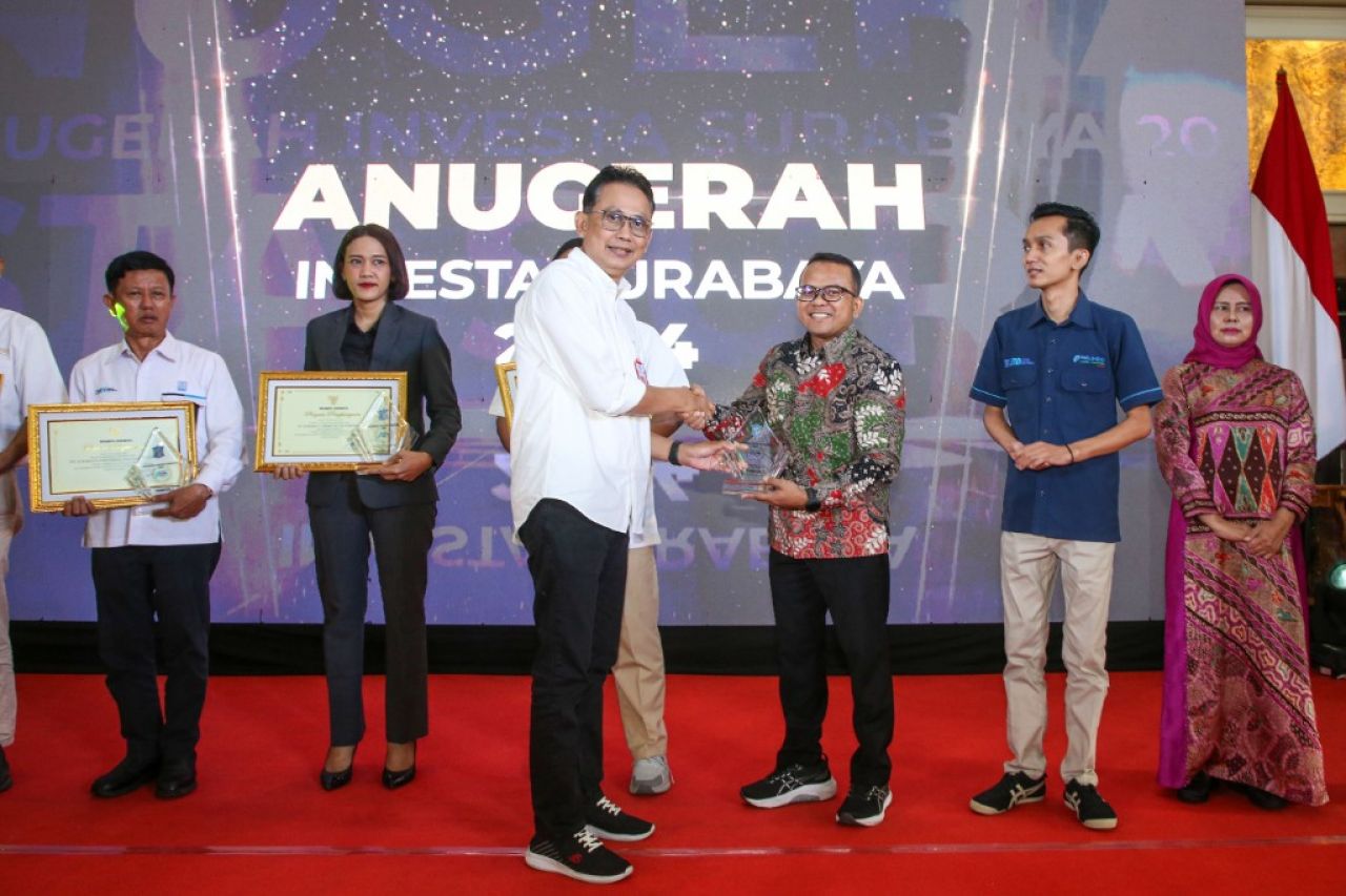 Anugerah Investa Surabaya 2025. (Kominfo Surabaya)