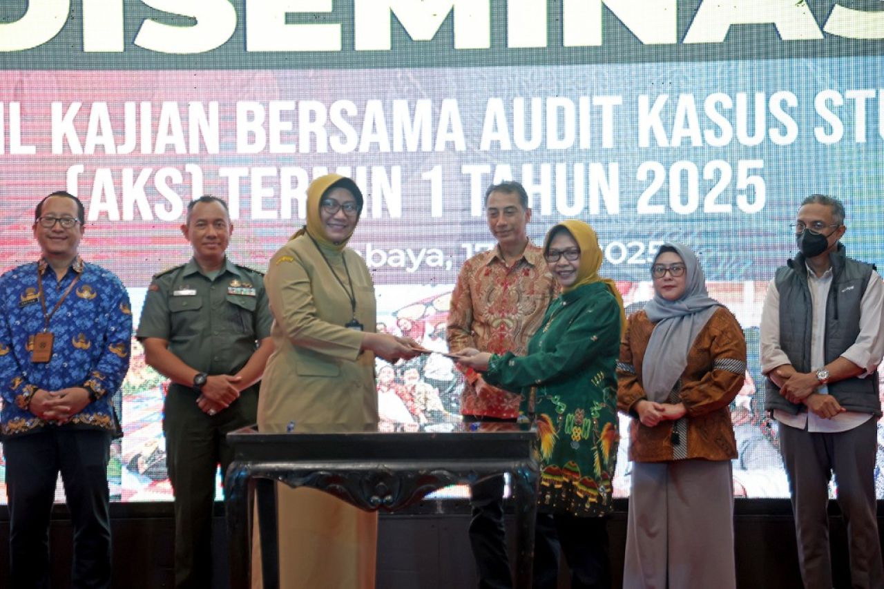 Pemerintah Kota (Pemkot) Surabaya bersama Kementerian Kependudukan dan Pembangunan Keluarga (Kemendukbangga) atau Badan Kependudukan dan Keluarga Berencana Nasional (BKKBN) kantor wilayah Jawa Timur menggelar diseminasi hasil kajian bersama audit kasus st