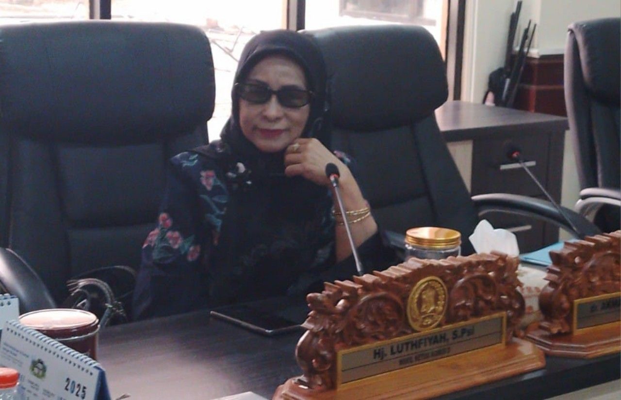 Lutfiyah, Wakil Ketua Komisi D DPRD Kota Surabaya. (Amar)