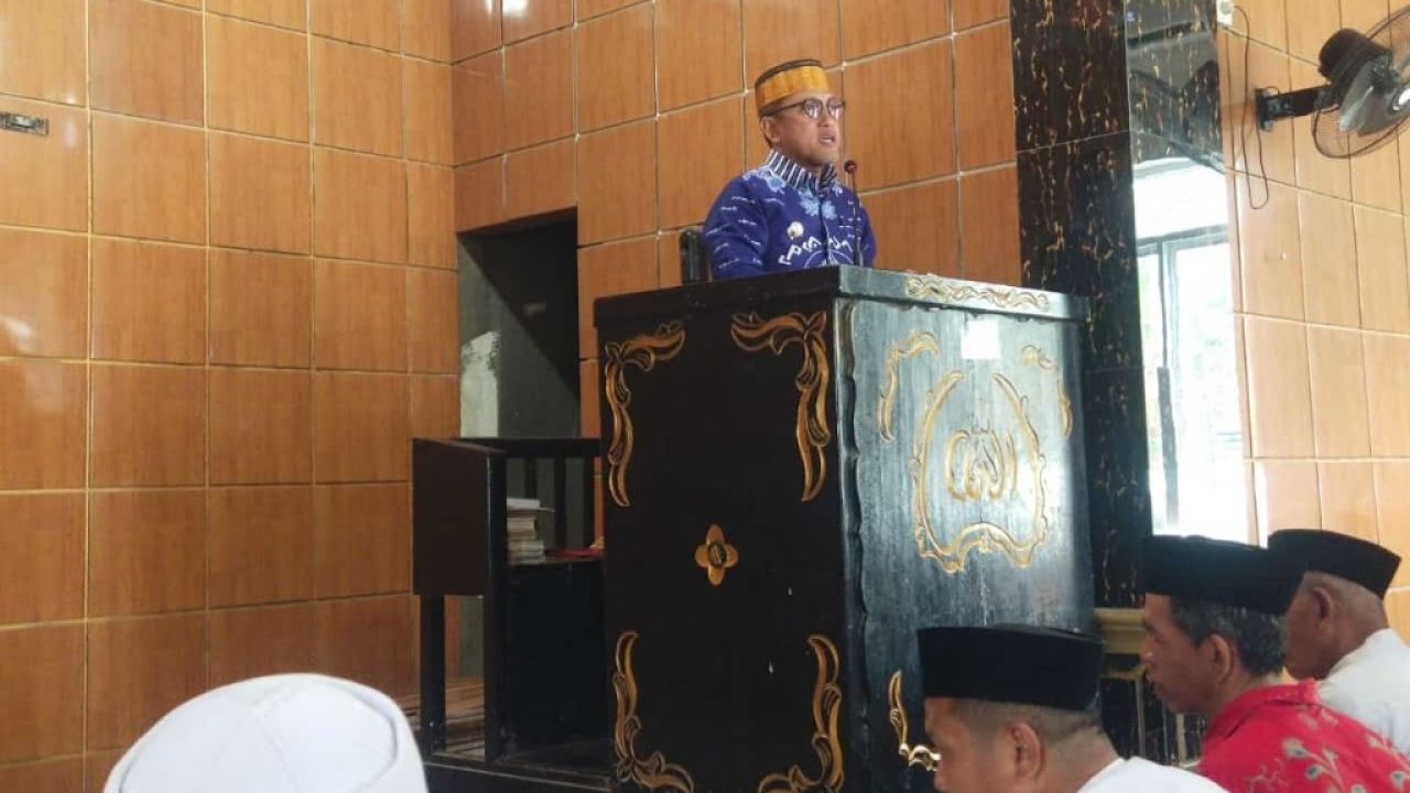 Safari Jum'at Kabupaten Jeneponto. (Tim)